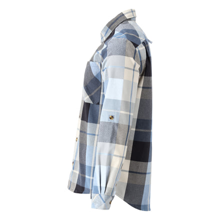 Mascot 22904 446 199 Shirt Dark Navy Checked Left