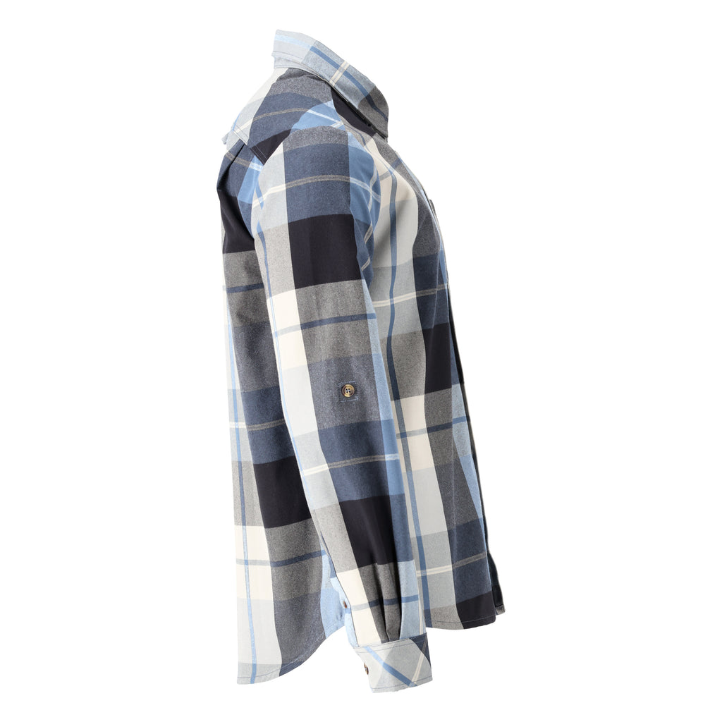 Mascot 22904 446 199 Shirt Dark Navy Checked Right