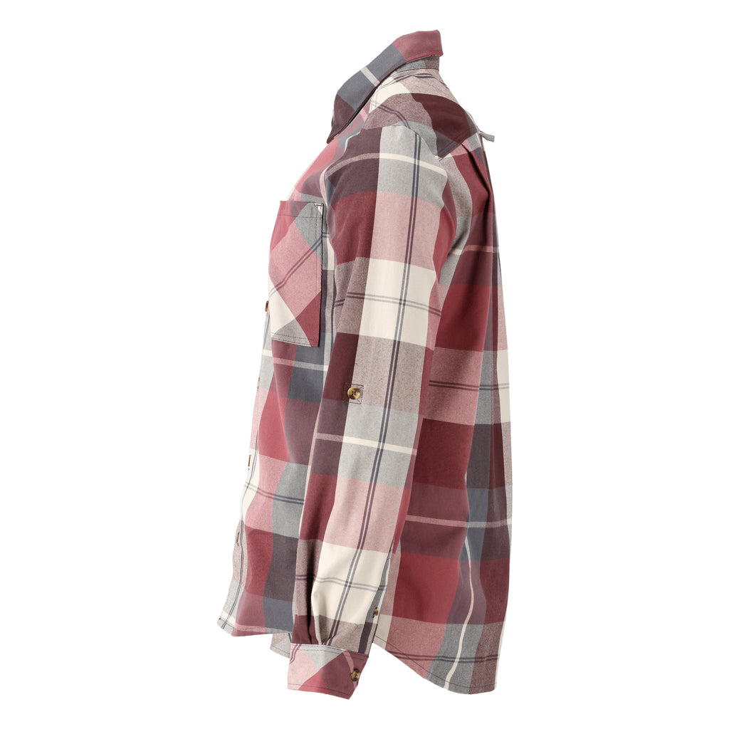 Mascot 22904 446 299 Shirt Bordeaux Checked Left