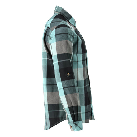 Mascot 22904 446 399 Shirt Forest Green Checked Right