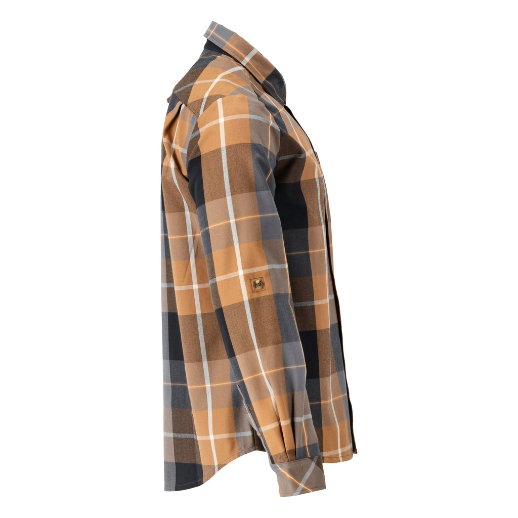 Mascot Customized 22904-446-598 Shirt - Nut Brown Checked
