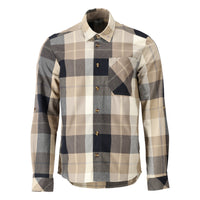 Mascot Customized 22904-446-599 Shirt - Dark Sand Checked