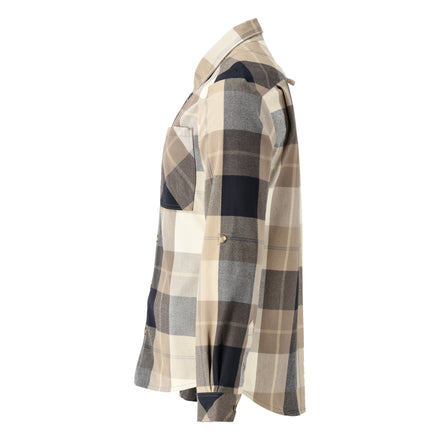 Mascot Customized 22904-446-599 Shirt - Dark Sand Checked