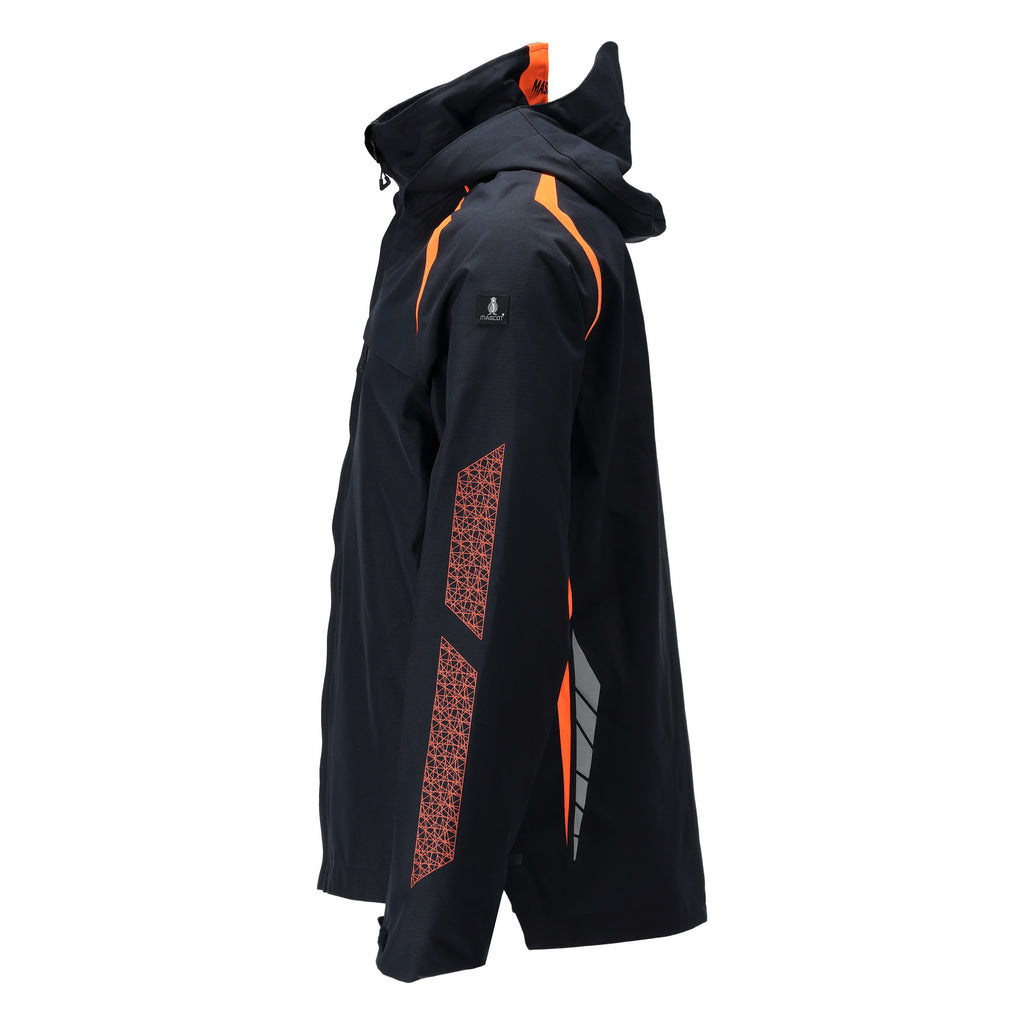 Mascot 23001 231 01014 Dark Navy Hi Vis Orange Left