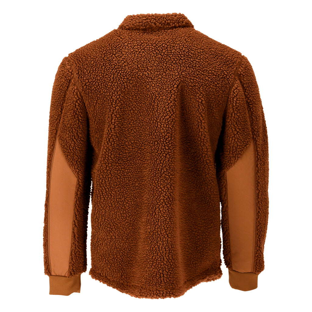 Mascot 23004 682 54 Pile Shirt Nut Brown Back