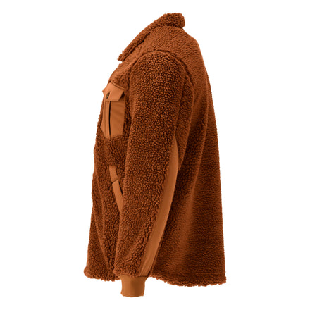 Mascot 23004 682 54 Pile Shirt Nut Brown Left