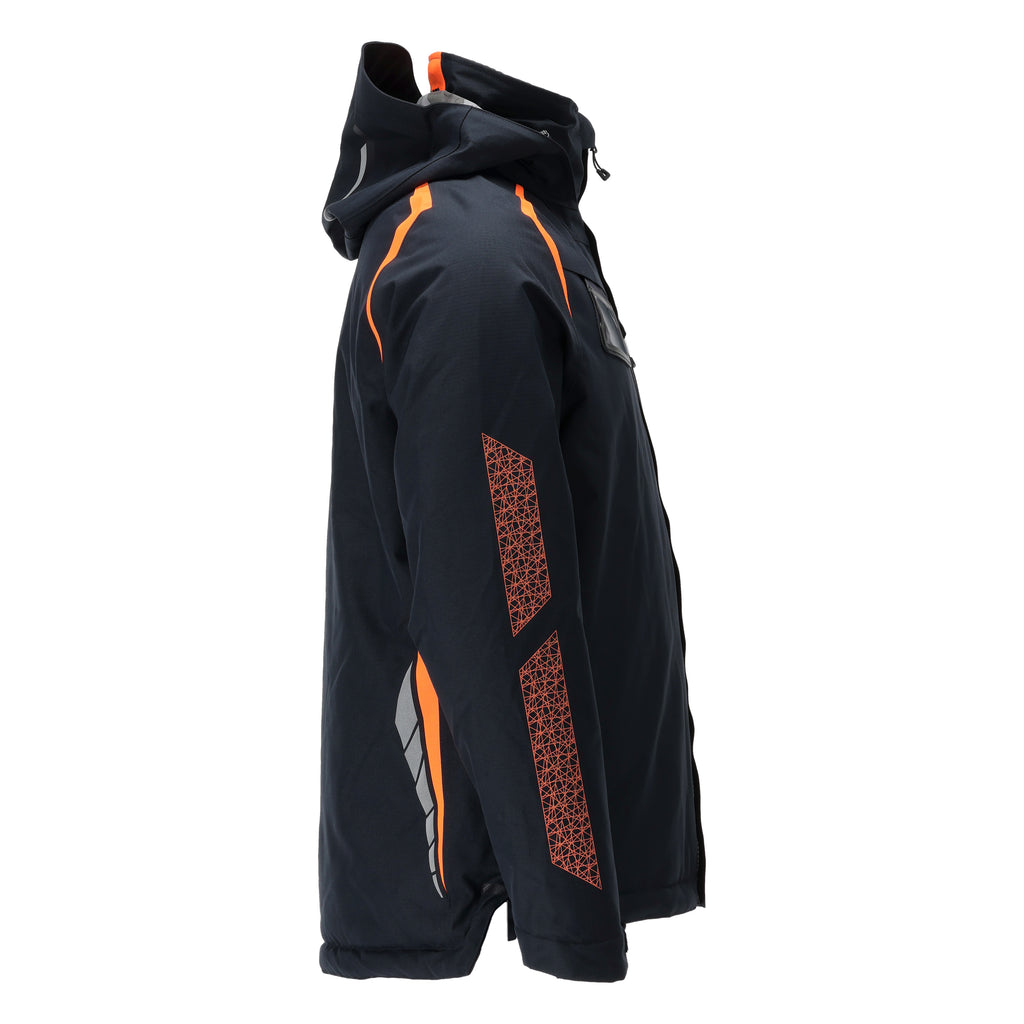 Mascot 23035 231 01014 Dark Navy Hi Vis Orange Right
