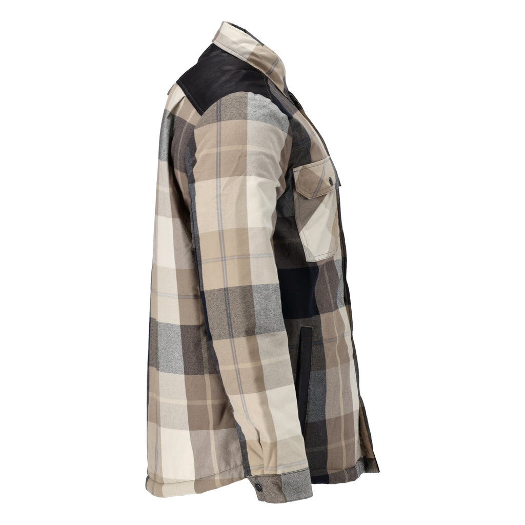 Mascot 23104 446 599 Shirt Dark Sand Checked Right