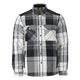 Mascot 23104 446 899 Shirt Stone Grey Checked Front