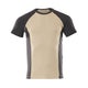 Mascot 50567 959 5509 T Shirt Light Khaki Black Front