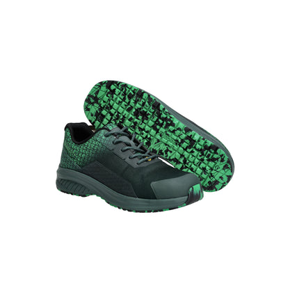 Mascot Footwear Accelerate F1500-909-03333 S3S SC FO SR ESD Safety Shoe - Green/Grass Green