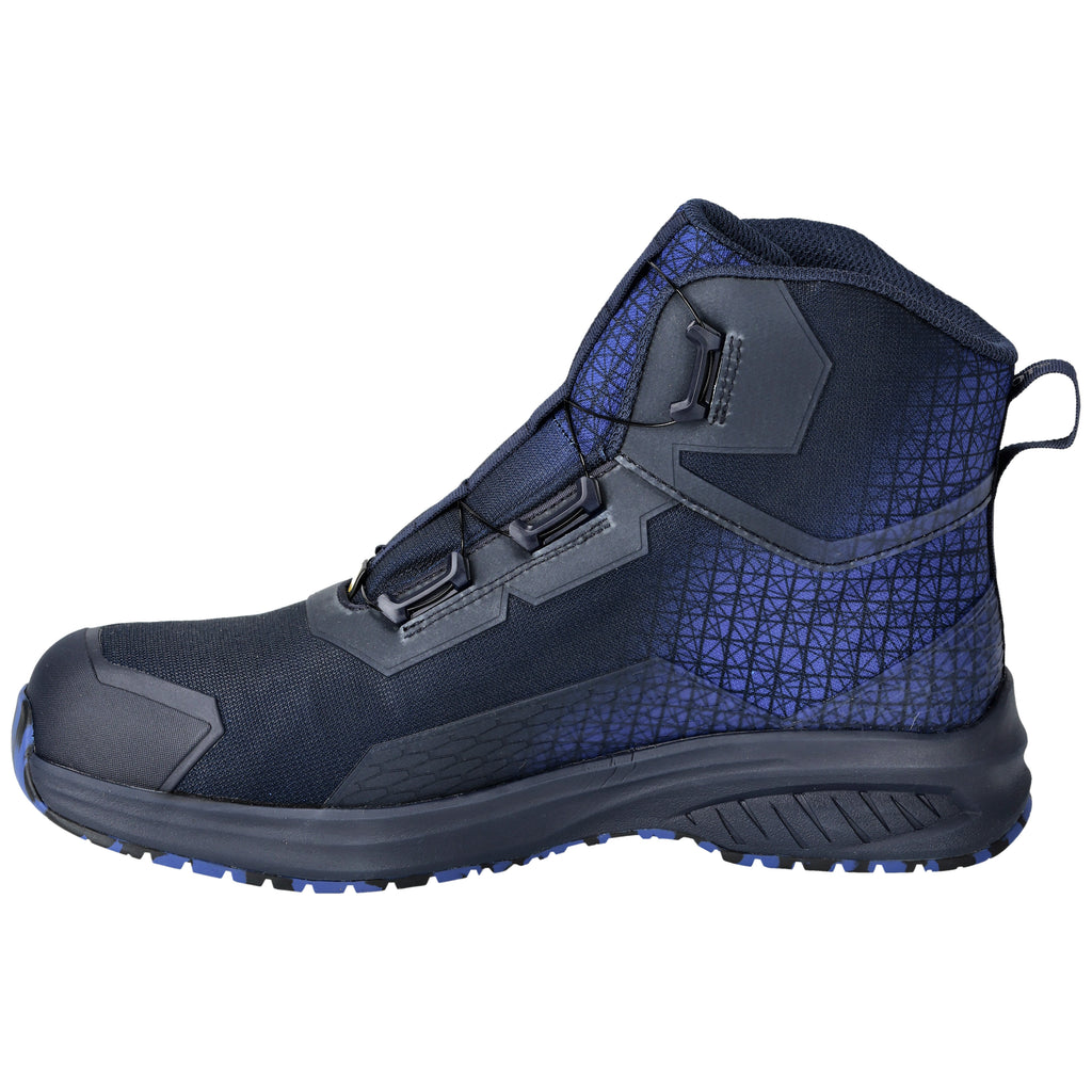 Mascot Footwear Accelerate F1502-909-01091 S3S SC FO SR ESD Safety Boot - Dark Navy/Azure Blue