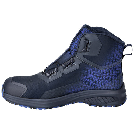 Mascot Footwear Accelerate F1502-909-01091 S3S SC FO SR ESD Safety Boot - Dark Navy/Azure Blue