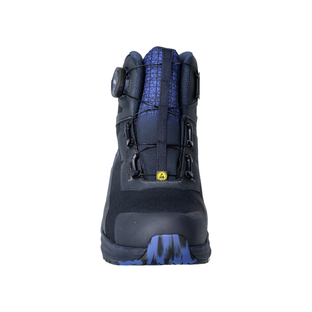 Mascot Footwear Accelerate F1502-909-01091 S3S SC FO SR ESD Safety Boot - Dark Navy/Azure Blue
