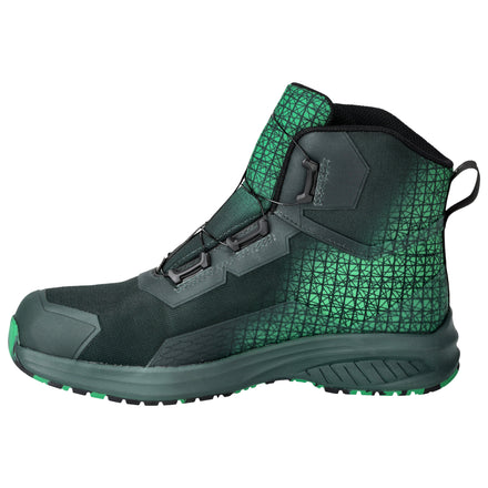 Mascot Footwear Accelerate F1502-909-03333 S3S SC FO SR ESD Safety Boot - Green/Grass Green