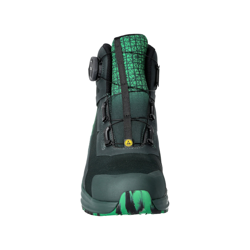 Mascot Footwear Accelerate F1502-909-03333 S3S SC FO SR ESD Safety Boot - Green/Grass Green
