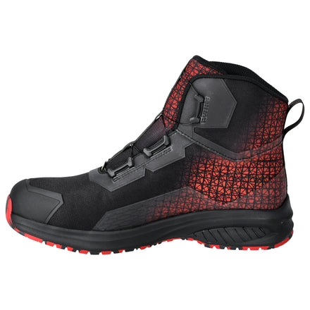 Mascot Footwear Accelerate F1502-909-09202 S3S SC FO SR ESD Safety Boot - Black/Traffic Red