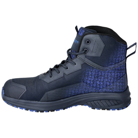 Mascot Footwear Accelerate F1503-909-01091 S3S SC FO SR ESD Safety Boot - Dark Navy/Azure Blue