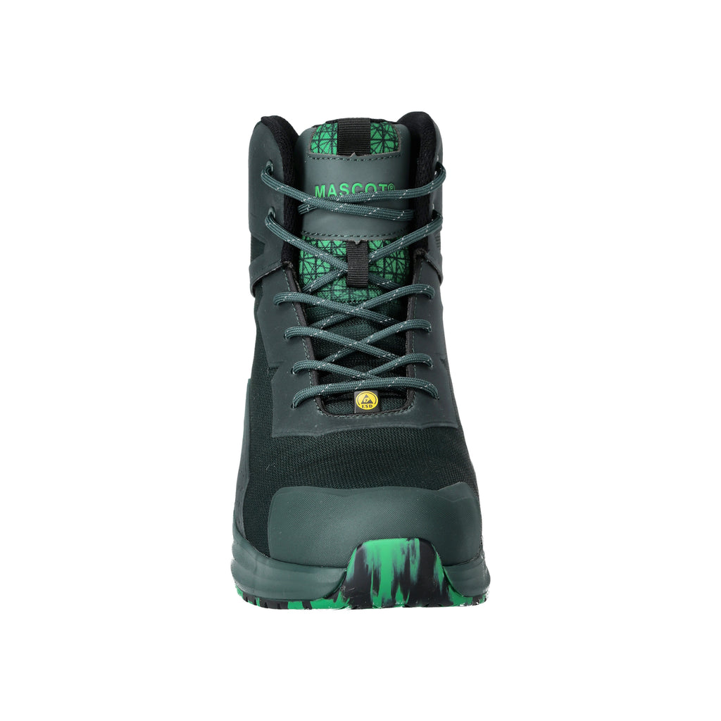 Mascot Footwear Accelerate F1503-909-03333 S3S SC FO SR ESD Safety Boot - Green/Grass Green