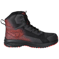 Mascot Footwear Accelerate F1503-909-09202 S3S SC FO SR ESD Safety Boot - Black/Traffic Red