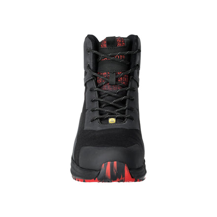 Mascot Footwear Accelerate F1503-909-09202 S3S SC FO SR ESD Safety Boot - Black/Traffic Red