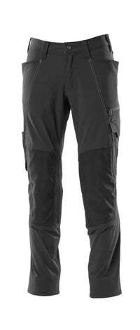 MASCOT® ACCELERATE 18479-311 Trousers With Kneepad Pockets - Black