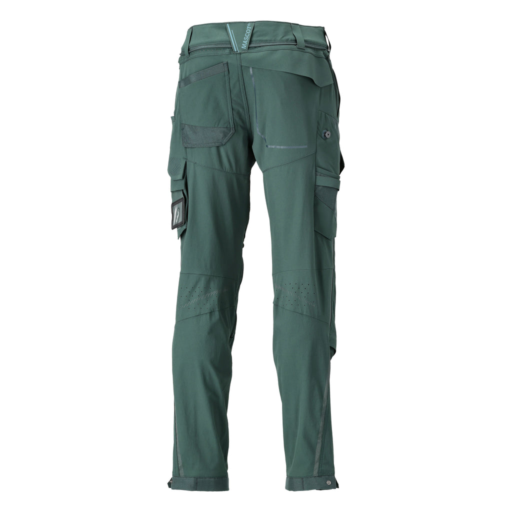 MASCOT® CUSTOMIZED 22279-605 Trousers with kneepad pockets - Forest Green