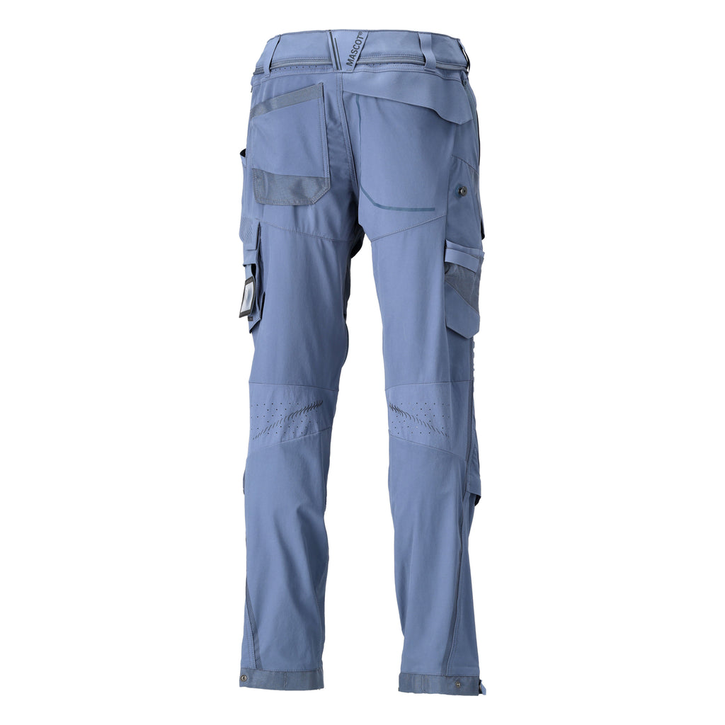 MASCOT® CUSTOMIZED 22279-605 Trousers with kneepad pockets - Stone Blue