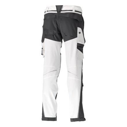 MASCOT® CUSTOMIZED 22279-605 Trousers with kneepad pockets - White/Stone Grey