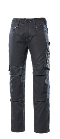 Mascot Unique Mannheim 12679-442 Trouser With Kneepad Pockets Black / Dark Anthracite