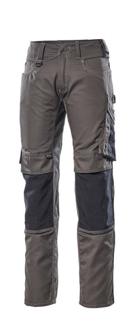 Mascot Unique Mannheim 12679-442 Trouser With Kneepad Pockets Dark Anthracite / Black