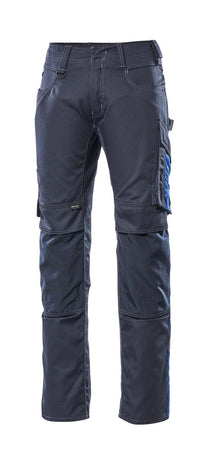 Mascot Unique Mannheim 12679-442 Trouser With Kneepad Pockets Dark Navy / Royal Blue