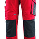 Mascot Unique Mannheim 12679-442 Trouser With Kneepad Pockets Red / Black