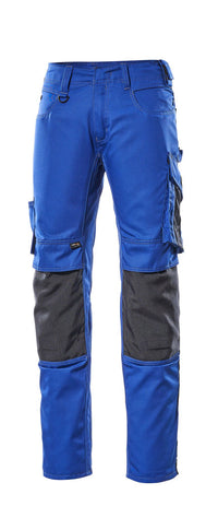 Mascot Unique Mannheim 12679-442 Trouser With Kneepad Pockets Royal Blue / Dark Navy