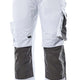 Mascot Unique Mannheim 12679-442 Trouser With Kneepad Pockets White / Dark Anthracite