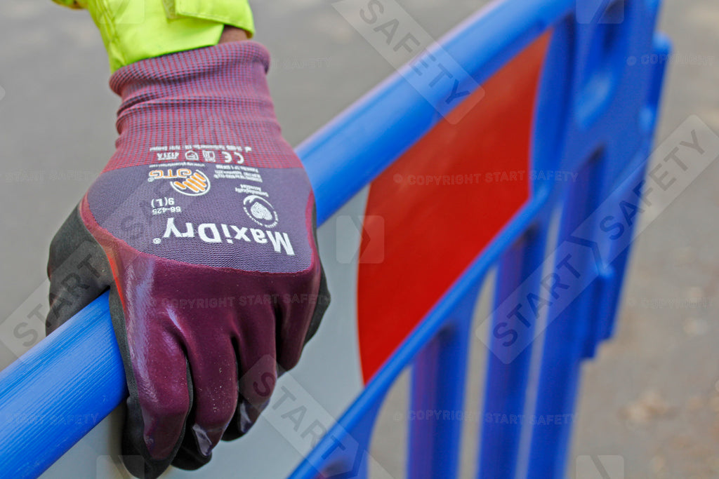 ATG MaxiDry Gloves 56-425 3/4 Coated, Oil & Water Repellent