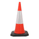 Starlite Two Part Traffic Cone - Melba Swintex - 750mm & 1 Metre (1000mm)