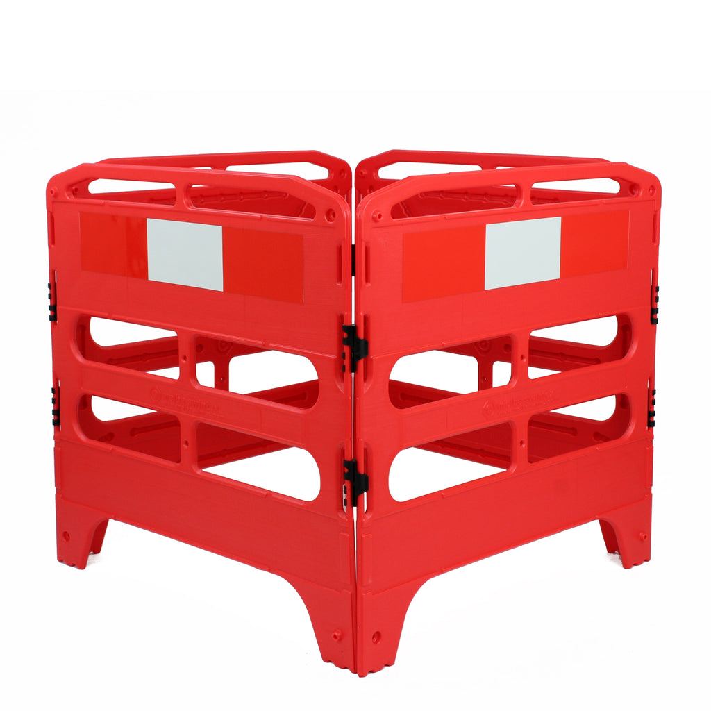 Utility Barrier - For Manholes 750mm or 1 metre width (Red / 1000mm Gate)