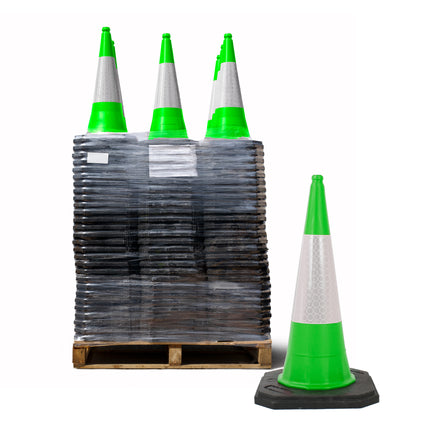 Melba Starlite Two-Part Green Traffic Cone - 1000mm