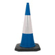 Melba Starlite Two-Part Blue Traffic Cone - 1000mm