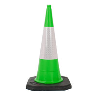 Melba Starlite Two-Part Green Traffic Cone - 1000mm