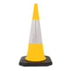 Melba Starlite Two-Part Yellow Traffic Cone - 1000mm