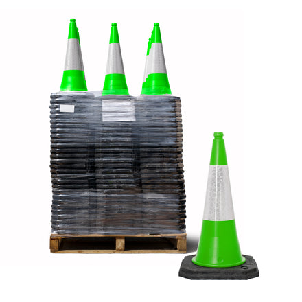 Melba Starlite Two-Part Green Traffic Cone - 750mm