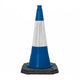 Melba Starlite Two-Part Blue Traffic Cone - 750mm