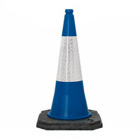 Melba Starlite Two-Part Blue Traffic Cone - 750mm