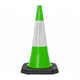 Melba Starlite Two-Part Green Traffic Cone - 750mm