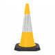 Melba Starlite Two-Part Yellow Traffic Cone - 750mm