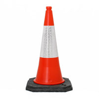 Starlite Two Part Traffic Cone - Melba Swintex - 750mm & 1 Metre (750mm)