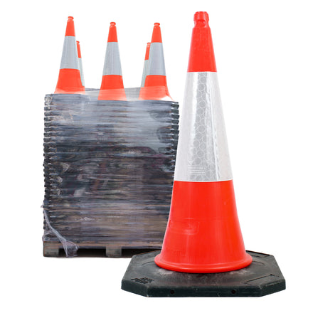 Bigfoot Traffic Cone | 1 Metre Tall Heavy Duty Road Cone
