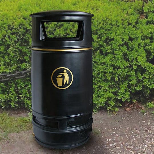 Melba Swintex Copperfield Litter Bin 90L